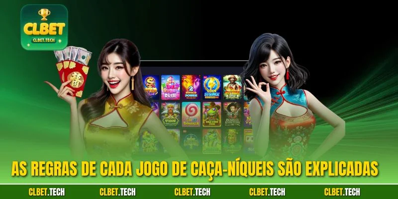 As regras de cada jogo de caça-níqueis são explicadas de forma clara 