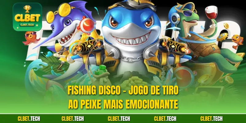 Fishing Disco - Jogo De Tiro Ao Peixe Mais Emocionante